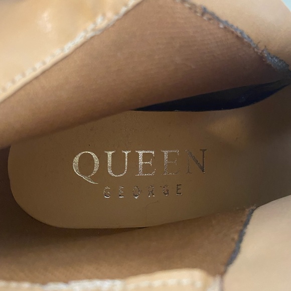 Queen George Animal Print Wedge Sneakers Size 7 NWOB - Picture 12 of 12